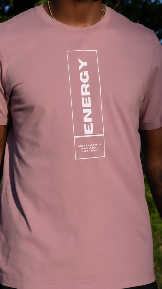 ENERGY Pink Pale T-Shirt