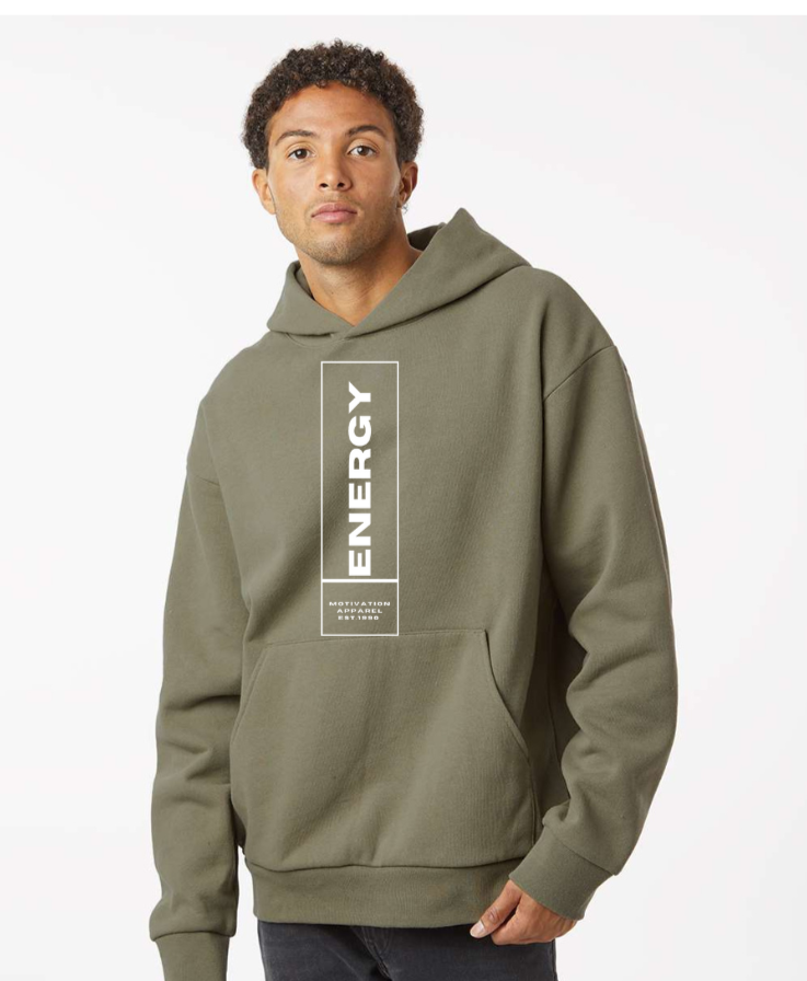 HOODIE: HEAVY WEIGHT OLIVE