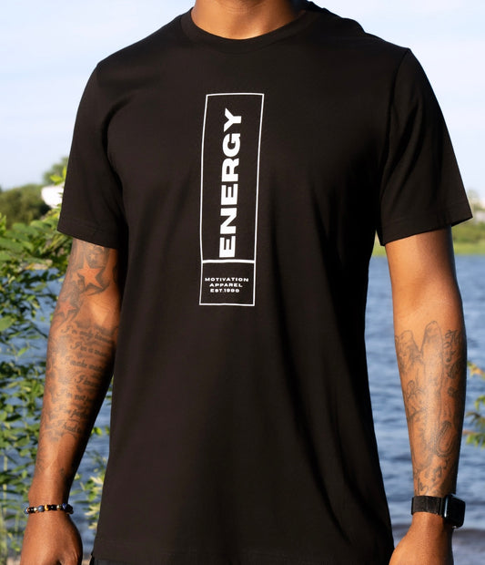 ENERGY Black T-Shirt